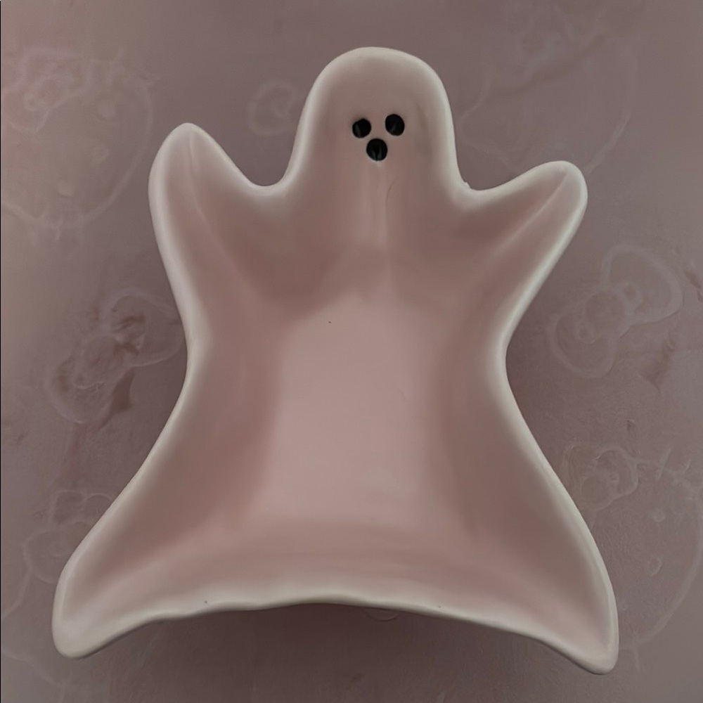 Pink ghost mini bowl